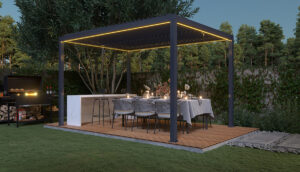 MTC Basic szabadonálló bioklimatikus pergola 10 07 1