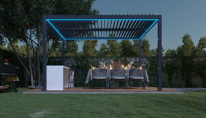 MTC Basic szabadonálló bioklimatikus pergola 12 09 1