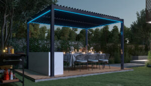 MTC Basic szabadonálló bioklimatikus pergola 13 10 3